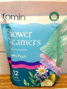 Fomin Shower Steamers 12ct Lavender Eucalyptus Citrus Essential Oil Aromatherapy